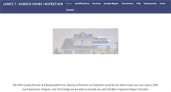 Desktop Screenshot of jtkhomeinspection.com